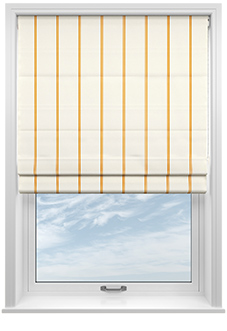 The British Stripe Co. Victoria, Notting Hill No.2 - Roman Blind